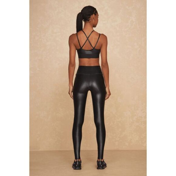 Brand New Noli Yoga Liquid Legging - Black Gloss Size XS - Picture 3 of 4